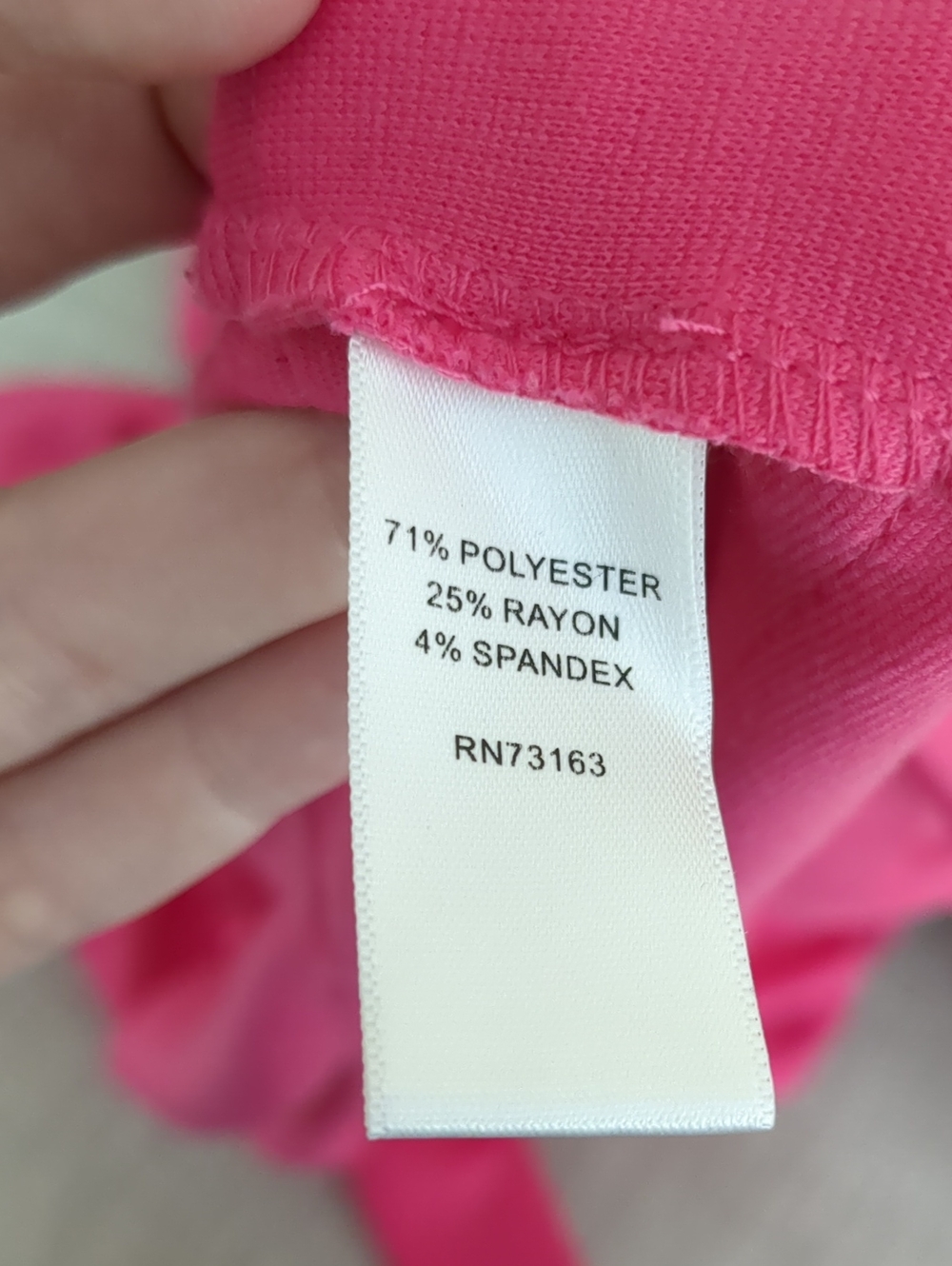 Large Cupio Hot Pink Ruffle Long Line Jacket - Picture 13 of 14